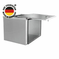 Schubdeckelkästen Edelstahl
