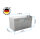 ADE Premium Trapez Deichselbox Alu Riffelblech 1100 (850) x 400 x 500 mm, Anh&auml;ngerbox, Staukasten, Staubox