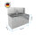 ADE Premium Deichselbox Alu Riffelblech 1100 x 400 x 500 mm, Anh&auml;ngerbox, Staukasten, Staubox