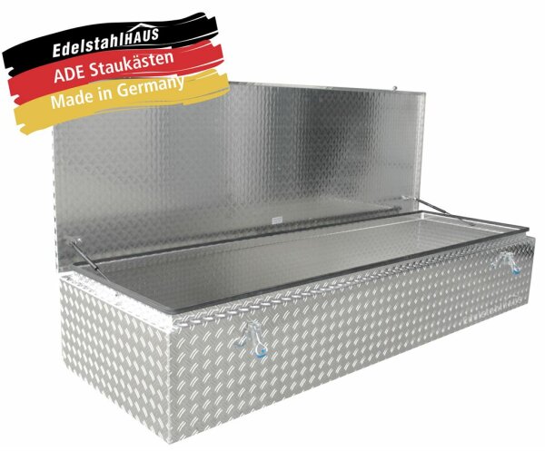 ADE Dachbox Alu Riffelbelch 2400 x 700 x 400 mm, Staukasten, Staubox, Pickup Box