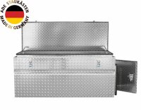 ADE Pritschenkasten Typ 3 Alu Riffelblech 1450 x 510 x 650 mm + einer seitlichen T&uuml;r, Pritschenbox, Heckbox