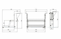 Ausklappbare LKW Trittleiter - TK2-210, Trittstufe Wohnmobil, Aufstiegsleiter LKW, LKW Leiter, LKW Einstiegsleiter - Takler