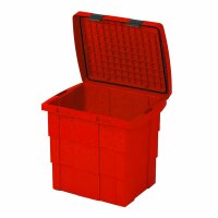Daken Pitbox SB108-rot, Streugutbox, Streugutkiste, Lagerbox, Streugutbeh&auml;lter, Streusalzbeh&auml;lter, Transportbox, Salz Box, ca. 108 Liter