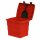 Daken Pitbox SB108-rot + Schaufel, Streugutbox, Streugutkiste, Lagerbox, Streugutbeh&auml;lter, Streusalzbeh&auml;lter, Transportbox, Salz Box, ca. 108 Liter