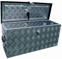 Truckbox D080 Deichselbox, Werkzeugbox, Alu Riffelblech,...