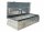 Truckbox PD058 + inkl. Montagesatz MON5002 Premium Deichselbox, Staubox, Aluminium Riffelblech, Werkzeugbox, Anh&auml;ngerkiste - ca. 58 Liter
