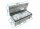 Truckbox PD058 + inkl. Montagesatz MON5002 Premium Deichselbox, Staubox, Aluminium Riffelblech, Werkzeugbox, Anh&auml;ngerkiste - ca. 58 Liter