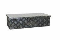 Truckbox S039 + inkl. Montagesatz MON4002 Stabile Deichselbox, Staukiste, Alubox mit Deckel, Anh&auml;ngerkiste, Werkzeugbox - ca. 39 Liter