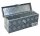Truckbox D015 + inkl. Montagesatz MON301Deichselbox, Werkzeugbox, Alu Riffelblech, Alubox, Staukasten, Anh&auml;ngerkiste - ca. 13 Liter