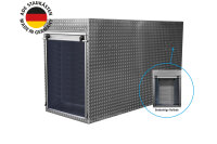 ADE Hinterfahrerhauskasten aus Aluminium Riffelblech 800...